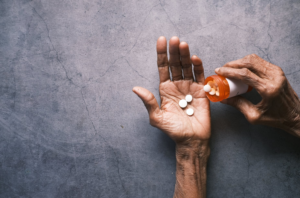 taking pills